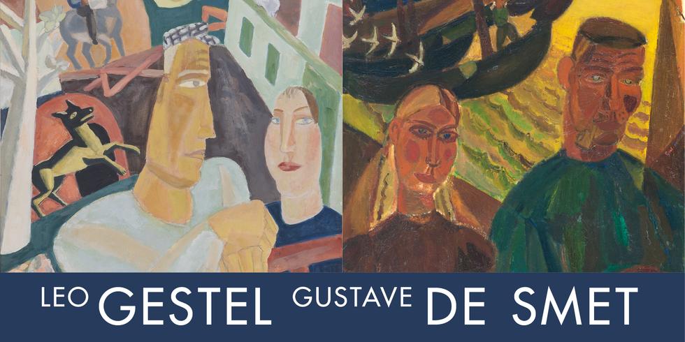 Leo Gestel en Gustave De Smet, vluchtelingen - zielsverwanten